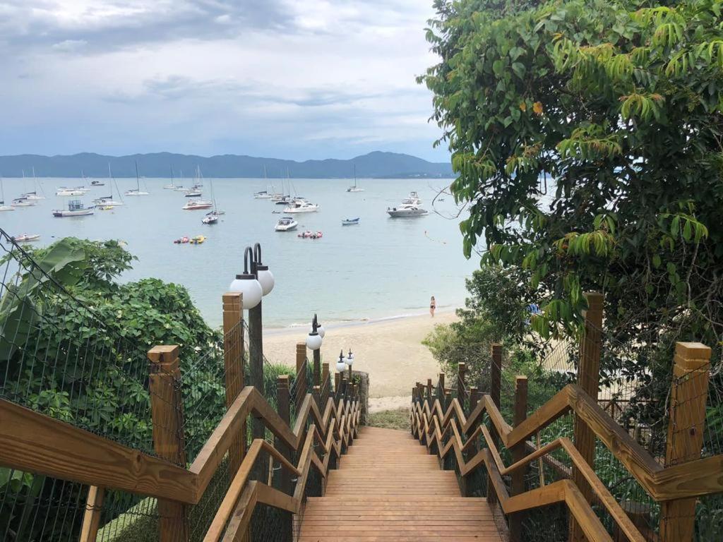 Jurere Cobertura 400M Do Mar Vista Linda Διαμέρισμα Florianópolis Εξωτερικό φωτογραφία