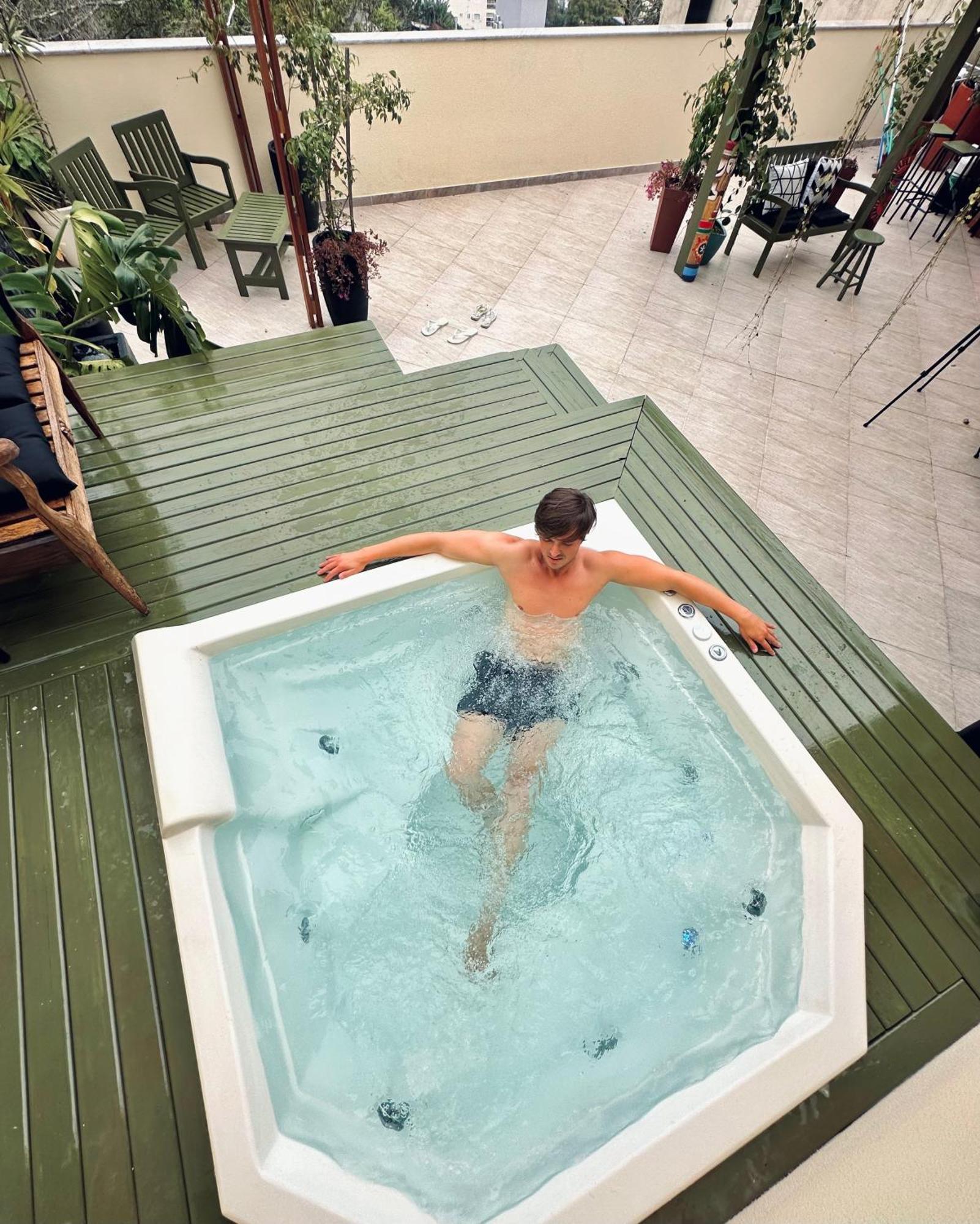 Jurere Cobertura 400M Do Mar Vista Linda Διαμέρισμα Florianópolis Εξωτερικό φωτογραφία