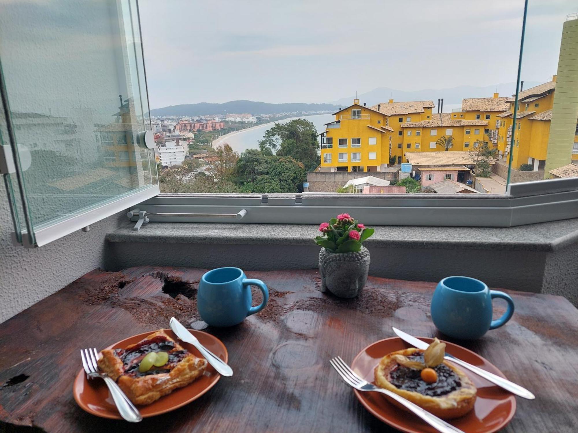 Jurere Cobertura 400M Do Mar Vista Linda Διαμέρισμα Florianópolis Εξωτερικό φωτογραφία