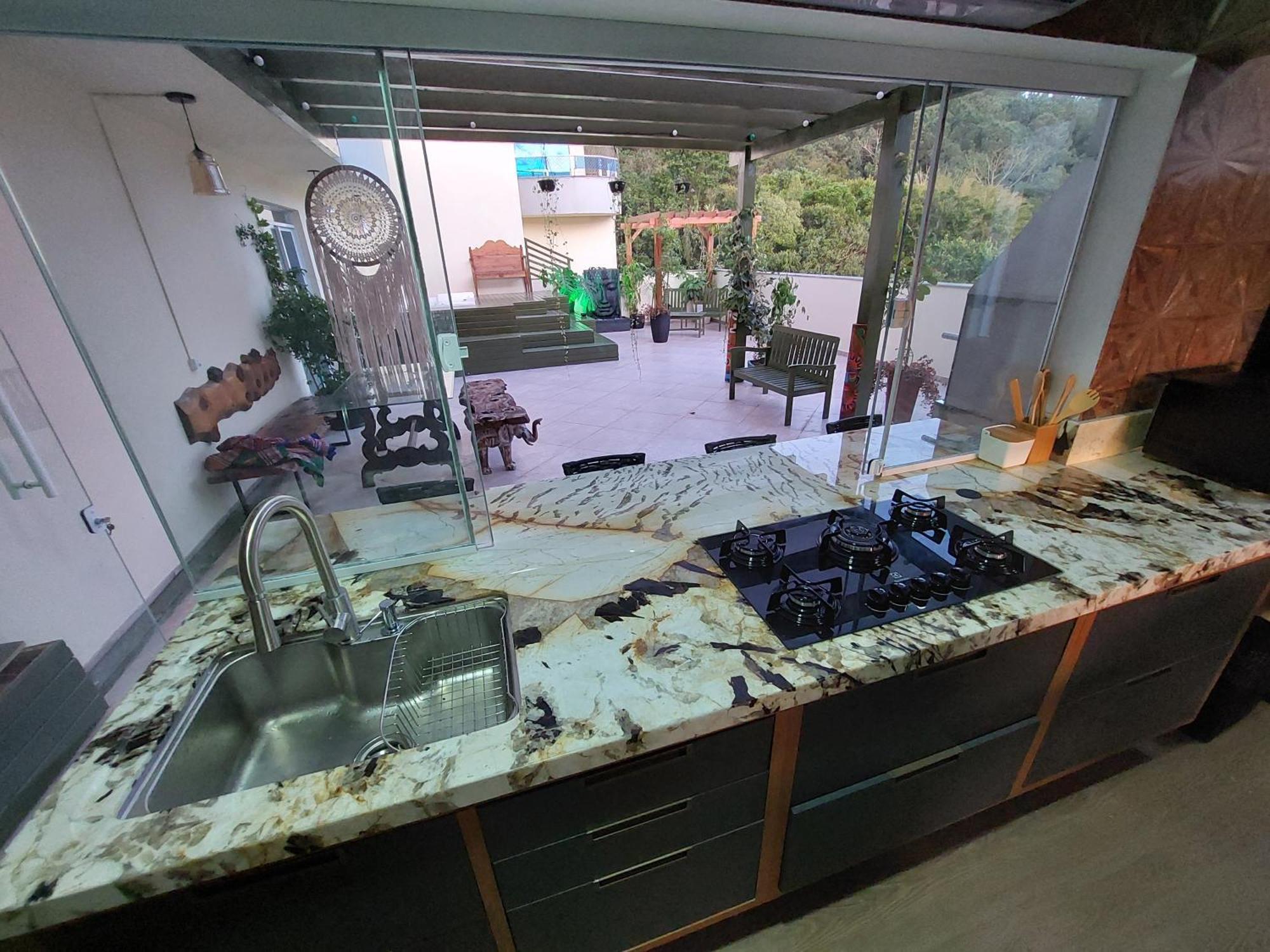 Jurere Cobertura 400M Do Mar Vista Linda Διαμέρισμα Florianópolis Εξωτερικό φωτογραφία