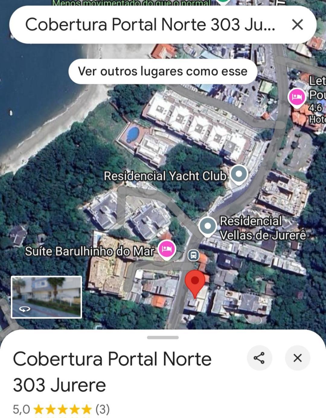 Jurere Cobertura 400M Do Mar Vista Linda Διαμέρισμα Florianópolis Εξωτερικό φωτογραφία